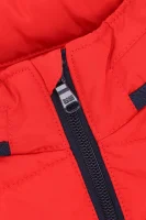 Sleeveless gilet | Regular Fit BOSS Kidswear red