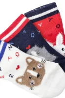Socks 3-pack GIFTBOX BABY Tommy Hilfiger red