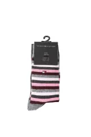 Fun Stripe Socks 2 Pack Tommy Hilfiger gray