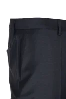 Wool trousers Gibson CYL | Slim Fit BOSS BLACK navy blue