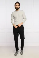 Spodnie dresowe Skeevo | Regular Fit BOSS ORANGE czarny