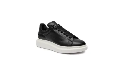 【送料&関税込】Alexander McQueen Leather Sneaker Leather sneakers Alexander McQueen | color Black | Gomez.pl/en