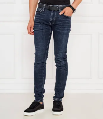 Jeansy STANLEY Pepe Jeans London | Niebieski Slim Fit PM206326WN9