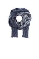 Nawavy scarf BOSS ORANGE navy blue