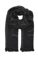 woolen scarf Emporio Armani charcoal