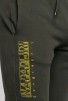 спортивні штани mallar | slim fit Napapijri графітовий