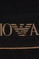 Woolen scarf Emporio Armani black