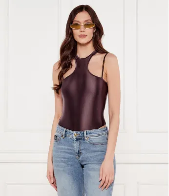 Satynowe body | Slim Fit