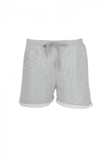 Shorts Twin-Set Jeans silver