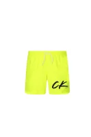 Szorty kąpielowe | Regular Fit Calvin Klein Swimwear limonkowy
