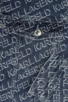 Джинсова куртка | Regular Fit Karl Lagerfeld Kids голубий