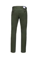 Spodnie chino Gant zielony