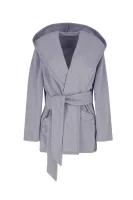 Wool coat Ohtini BOSS ORANGE ash gray