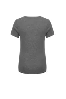 T-shirt Lace Logo GUESS gray