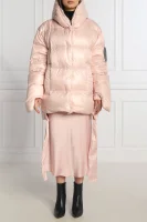 пухова куртка jesso | oversize fit MMC пудрово-рожевий