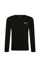 Блузка | Regular Fit EA7 чорний