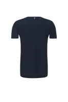 T-shirt FUN POCKET | Regular Fit Tommy Hilfiger granatowy