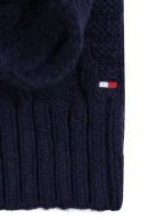 New Cable Scarf Tommy Hilfiger navy blue