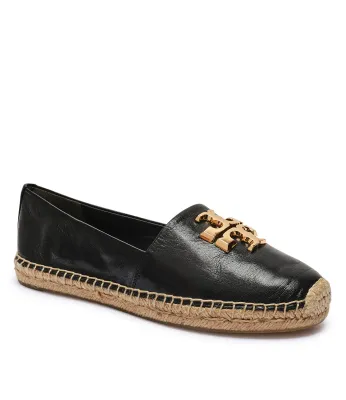 Шкірянi еспадрільї ELEANOR TORY BURCH | чорний 161758