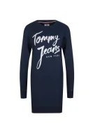 Dress Tommy Jeans navy blue