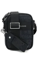 Reporter bag LINEA LOGO ALL OVER DIS. 2 Versace Jeans black