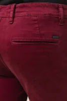 Spodnie chino Schino | Slim Fit BOSS ORANGE bordowy