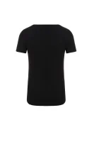 T-shirt Rose L.A. GUESS black