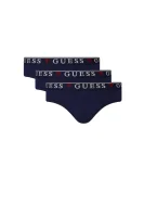 Briefs 3-pack HERO | cotton stretch Guess Underwear navy blue