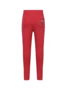 Spodnie dresowe Guess czerwony