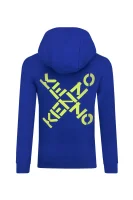 Bluza | Regular Fit KENZO KIDS niebieski