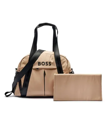 Сумка для коляски BOSS Kidswear | бежевий J51725