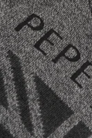 Sweter Eliot | Regular Fit | z dodatkiem wełny i kaszmiru Pepe Jeans London grafitowy