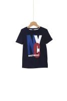 T-shirt Iconic Tommy Hilfiger granatowy
