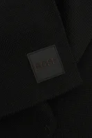 шаль foxon-1 | з додаванням бавовни BOSS ORANGE чорний