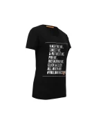 T-shirt Tafunny BOSS ORANGE czarny
