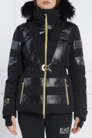 лижна куртка | regular fit EA7 чорний
