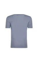 T-shirt MONOGRAM LOGO | Regular Fit CALVIN KLEIN JEANS niebieski
