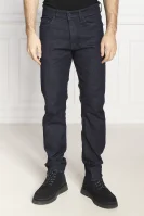 Jeansy Taber | Tapered fit BOSS BLACK granatowy