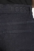 Jeansy Taber | Tapered fit BOSS BLACK granatowy