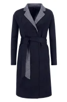 Coat | with addition of wool Armani Exchange navy blue