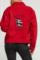 Jeans jacket 90s | Loose fit | denim Tommy Jeans red