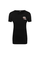 T-shirt Ikonik Emoji Karl Lagerfeld czarny