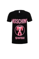 T-shirt Moschino Swim czarny
