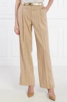 Trousers | Loose fit | with addition of linen Marc Cain beige