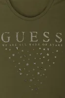 T-shirt Stars GUESS khaki