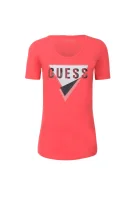 Triangle T-shirt GUESS red
