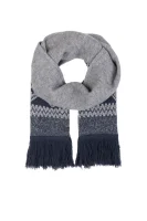 Woolen scarf Aproscar BOSS ORANGE gray
