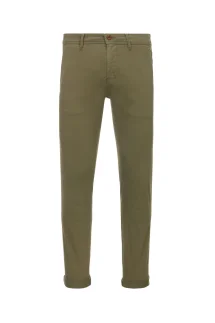 Spodnie Schino Slim1-D BOSS ORANGE zielony