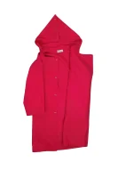 Wełniany płaszcz Red Valentino fuksja