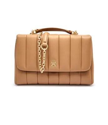 Torebka na ramię GRACE MED Tommy Hilfiger | Beżowy AW0AW17669